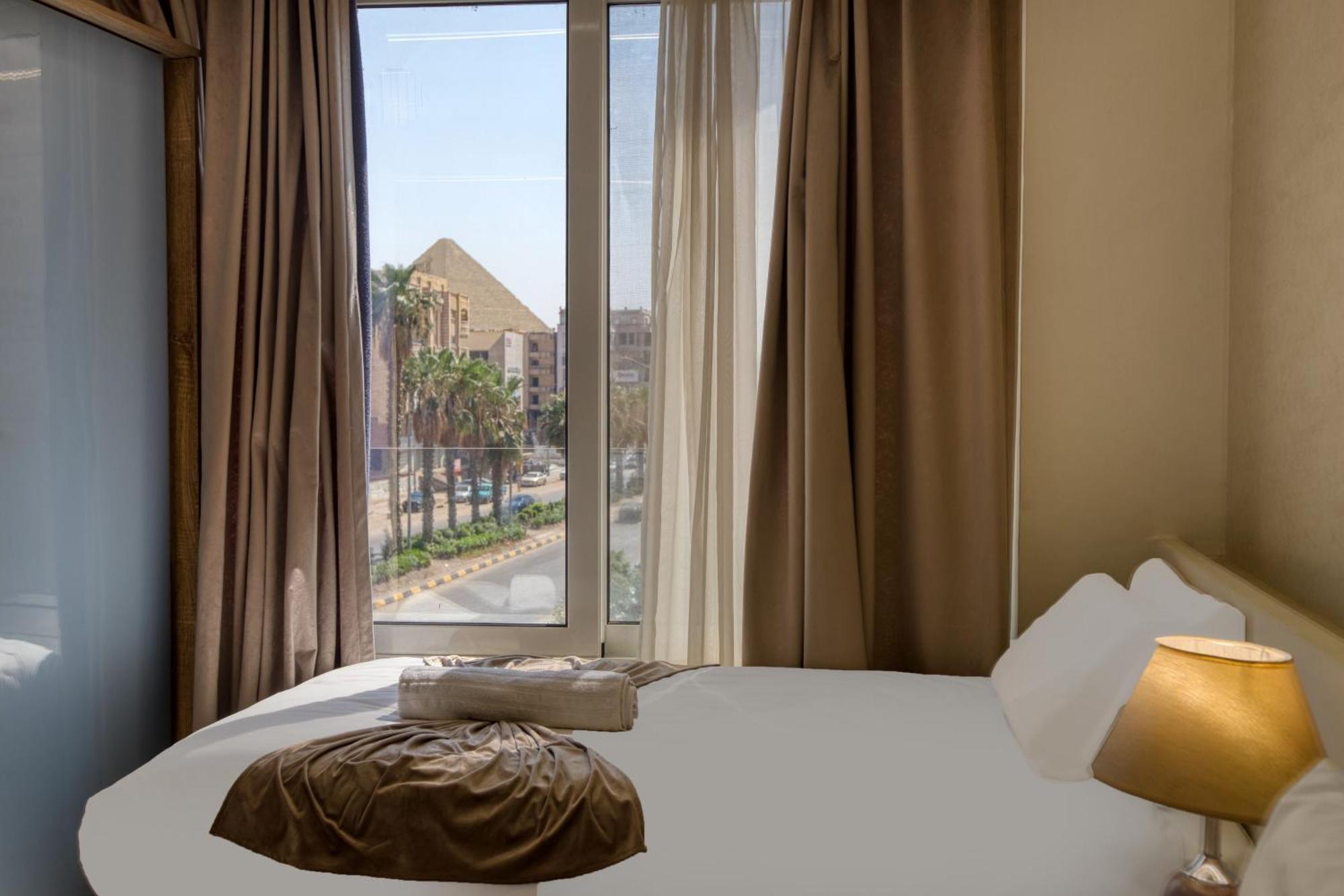 Khattab Pyramids View Hotel Kafret el-Gabal 외부 사진
