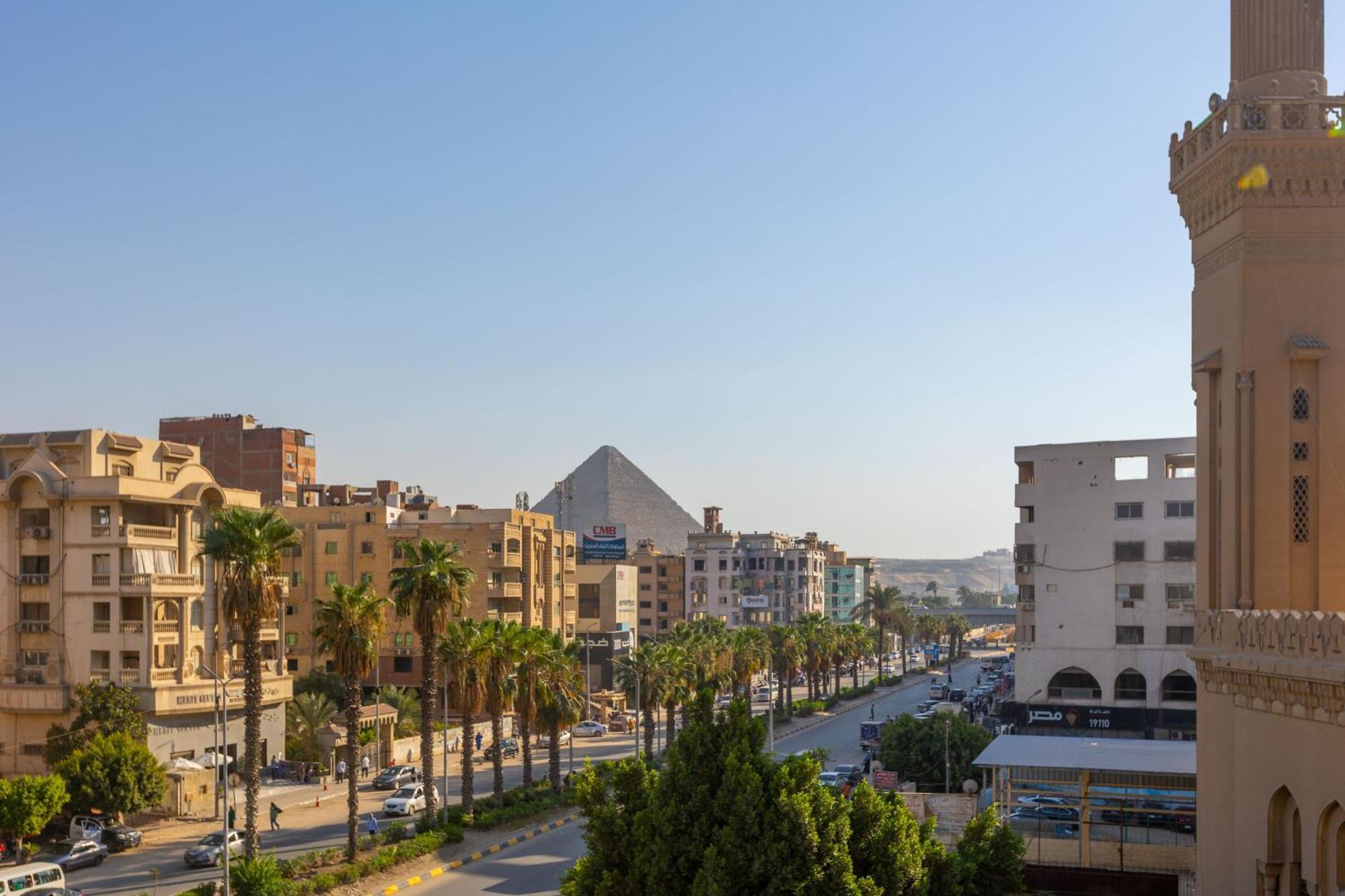 Khattab Pyramids View Hotel Kafret el-Gabal 외부 사진