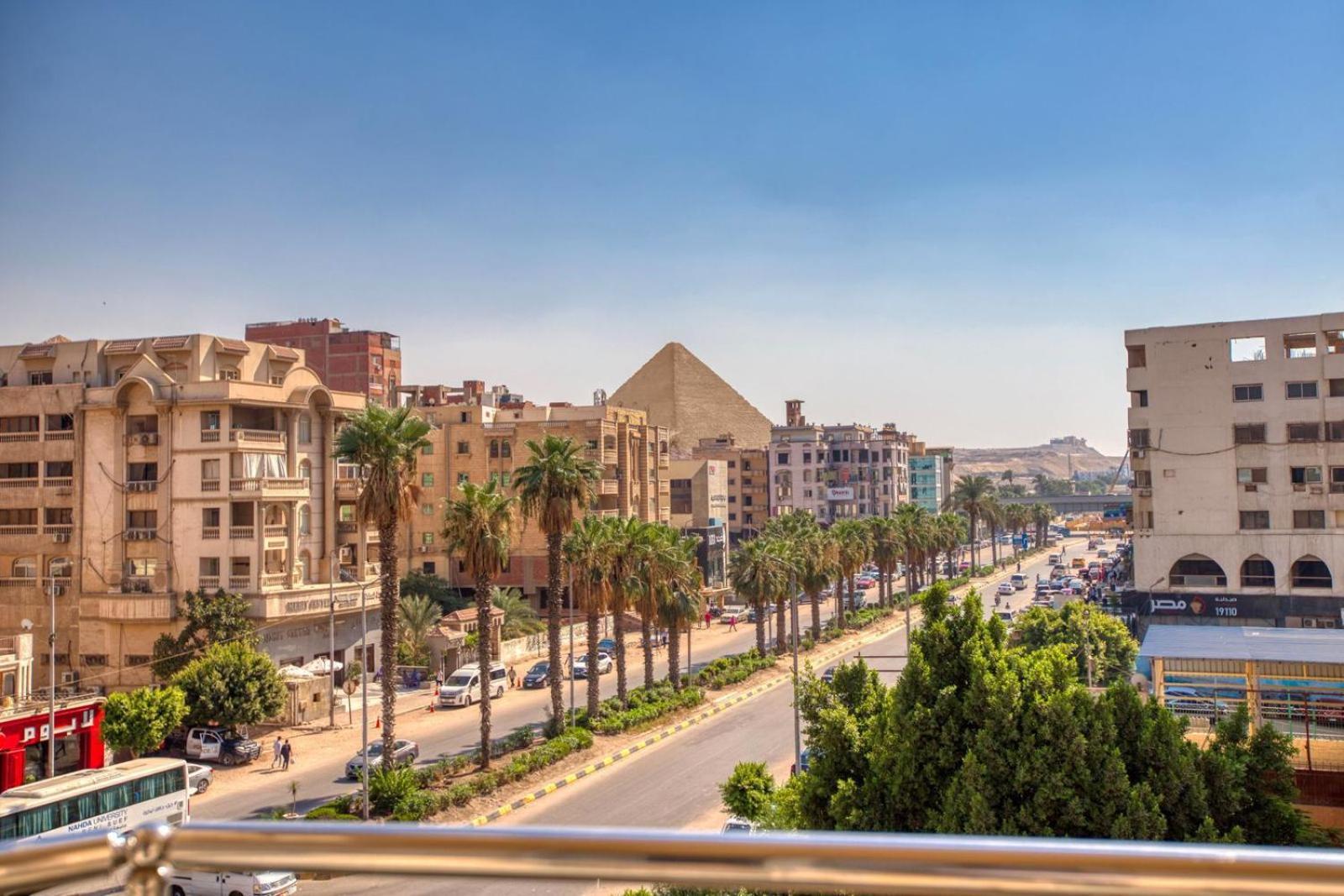 Khattab Pyramids View Hotel Kafret el-Gabal 외부 사진